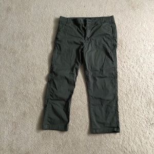 J crew cropped chino pants size 28/23